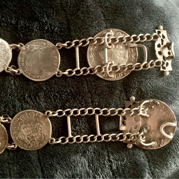 Original Gaucho silver Coin Belt. One of a kind Not a replica Collection Piece - Picture 10 of 11